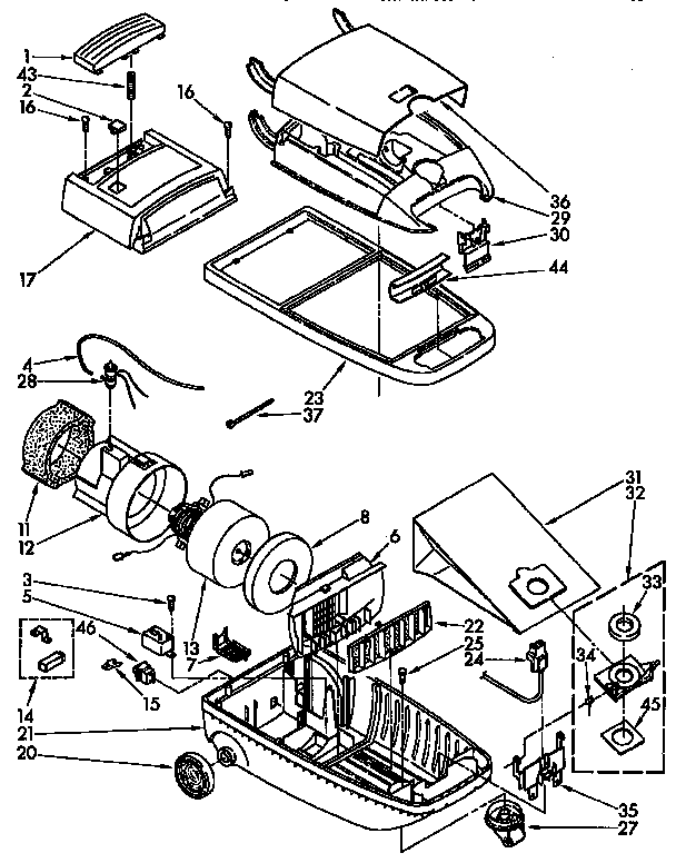 Vacuum cleaner parts