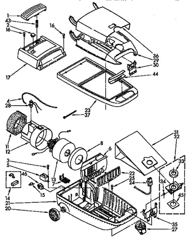 Vacuum cleaner parts