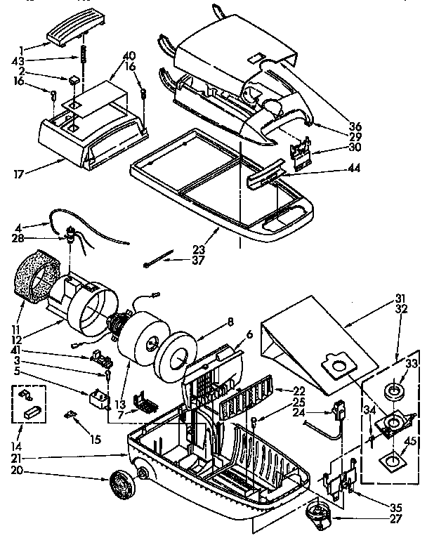 VACUUM CLEANER PARTS