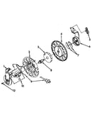 Power cord reel parts