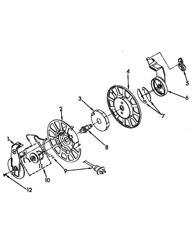 Power cord reel parts