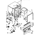 Kenmore 6651671192 tub assembly parts diagram