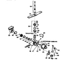 Kenmore 3631444593 motor pump mechanism diagram