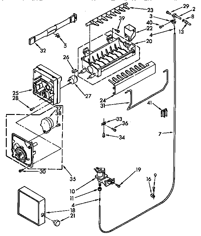 Icemaker parts