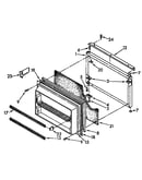 Freezer door parts