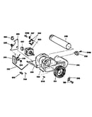 Blower & drive asm.