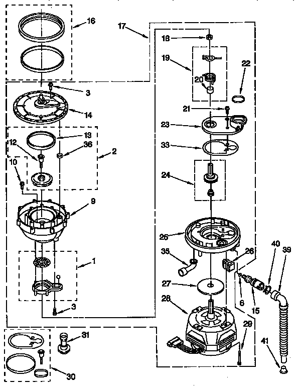 Pump and motor parts