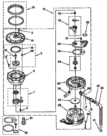 Pump and motor parts