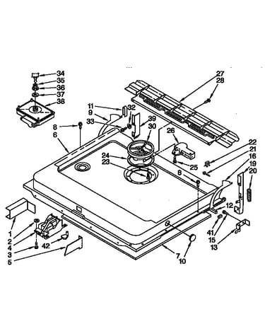 Door and latch parts