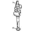 Kohler MV205-57527 crankshaft diagram