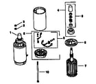Kohler MV205-57527 electric starter diagram