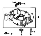 Kohler MV205-57527 oil pan diagram
