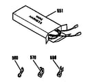 Kenmore 9114132993 wire harnesses and components diagram