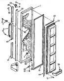 Freezer door parts