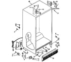 Kenmore 1069432410 cabinet parts diagram