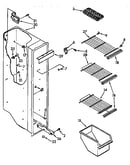 Freezer liner parts
