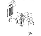 Kenmore 1069432410 air flow parts diagram