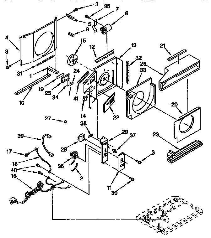 Air flow and control parts