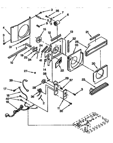 Air flow and control parts