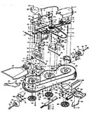 46" mower housing