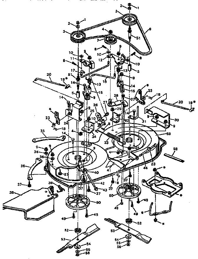 MOWER HOUSING