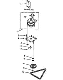 Motor and drive parts