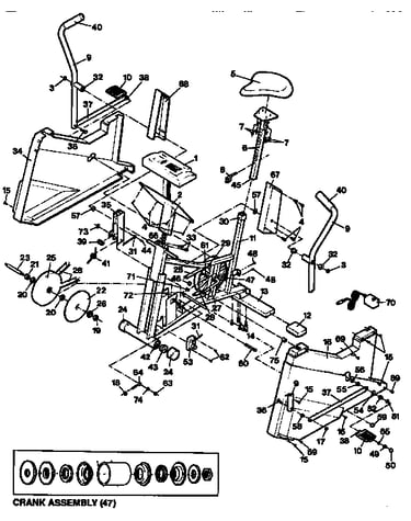 Proform 760 exercise bike