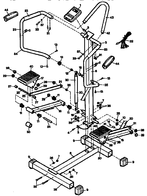 Ascent 730 stepper