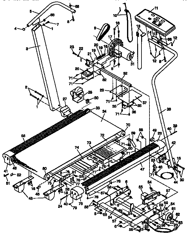 Cadence 970 treadmill