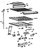Compartment separator parts