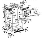 Kenmore 3639635727 cabinet parts diagram