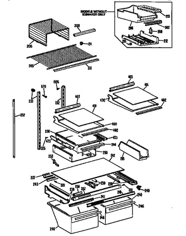 Shelf parts