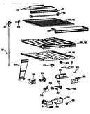 Compartment separator parts