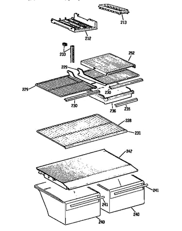 Shelf parts