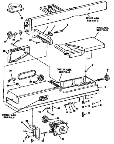 Jointer assembly