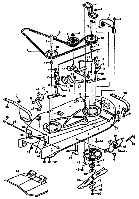 Mower deck