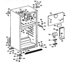 Kenmore 3639636267 cabinet parts diagram