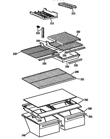 Shelf parts
