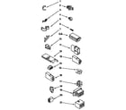 Kenmore 11092572100 wiring harness parts diagram