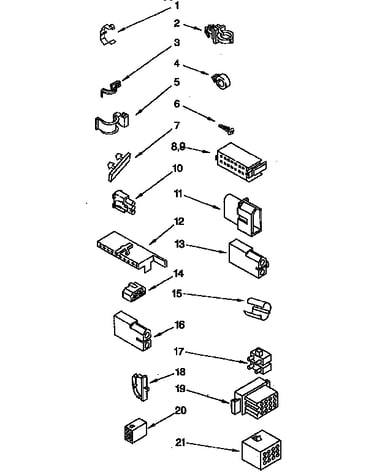 Wiring harness parts