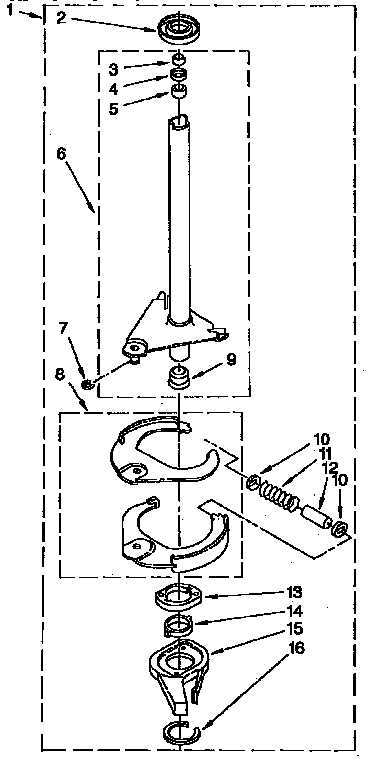 Brake and drive tube parts