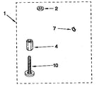 Kenmore 11091520100 miscellaneous parts diagram