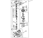 Kenmore 11091520100 gearcase parts diagram