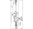 Kenmore 11091520100 brake and drive tube parts diagram
