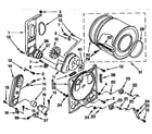 Kenmore 11097550100 bulkhead parts diagram