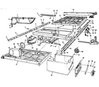 Craftsman 113298843 frame assembly diagram