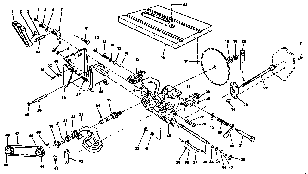 MOTOR BASE ASSEMBLY