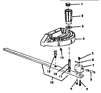 MITER GAUGE ASSEMBLY