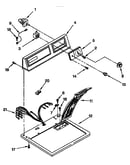 Top and console parts