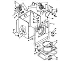 Kenmore 11096578100 cabinet parts diagram